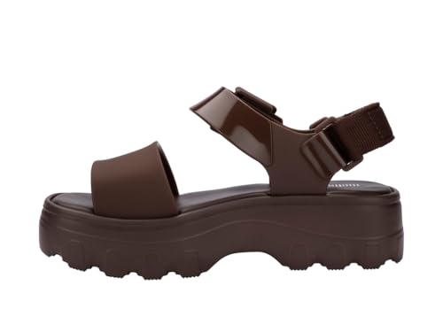 Image of Melissa Kick Off Platform Sandals for Women - Super Soft and Flexible Vegan Chunky Platform Sandal with Adjustable Straps and Open Toe Design