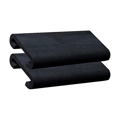 Ronyme 2 Piezas Dragon Boat Paddle Seat Pad, protección del cojín del Asiento EVA en Forma de U Dragon Boat Saddle Paddle para al Aire Libre Kayak Rower Boat, Negro