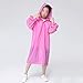 YMGSCC Fashion EVA Children Raincoat Thickened Waterproof Rain Coat Kids Clear Transparent Tour Waterproof Rainwear Suit