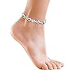 JEROOT Titanium Steel Magnetic Anklets Bracelets for Women, Ultra Strength Magnetic Anklet with 3500 Gauss Magnets, Adjustable Women’s Anklet for Jewelry Gift