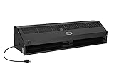 DuraSteel Wall Mounted Air Curtain Fan - Dark 36 Inch Air Door - UL Certified Commercial Super Power Indoor Over Door Fan with Heavy Duty Door Limit Switch Aerial Titan-1