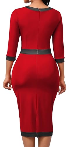 Image of CuteCherry Women Sexy Dress Bodycon Work Dress Elegant Pencil Dress