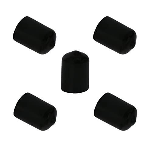 Tapas de extremo flexibles de vinilo ID 25 mm que absorben impactos en roscas 2