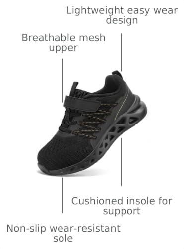Image of koppu Boys Girls Shoes Non-Slip Tennis Shoes Fashion Lightweight Breathable Kids Sneakers for Little Kids /Big Kids