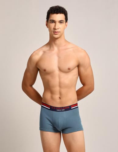 Image of U.S. Polo ASSN. Mens I641 Anti Microbial Essential Boxer Underwear Brief -Pack of 2