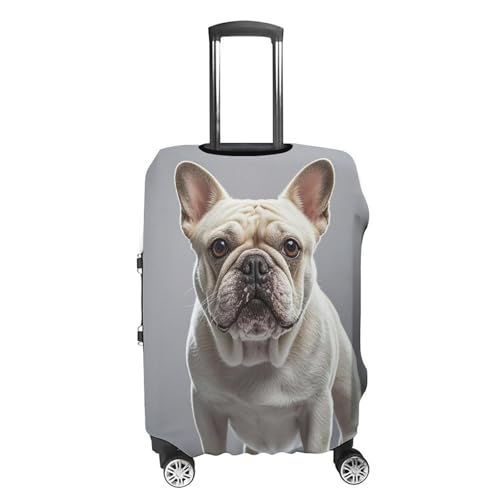 Carry on Luggage Cover French Bulldog Suitcase Covers for Luggages Tsa Approved Travel Luggage Sleeve Protector Elastic Suitcase Protector Anti-Scratch Washable Fits 19-30 Inch Case -M4