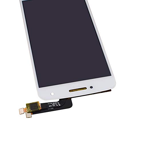 Image of LCD Screen Display with Digitizer Touch Panel Without Bezel Frame Compatible with Motorola Moto G5 Plus XT1684 XT1685 XT1687(White)