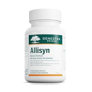 Genestra Brands – Allisyn – Garlic and Cinnamon Herbal Formula – 60 Vegetable Capsules