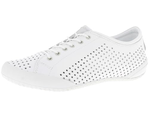 Andrea Conti Girl's Low-Top Sneakers, Weiß, 6 us