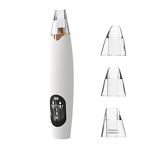 Blackhead Remover Pore Vacuum Suction - Blackhead Cleaner Tool with USB Rechargeable Pore Vacuum-Facial Pore Cleanser with LED Display-Suction Force for All Skin