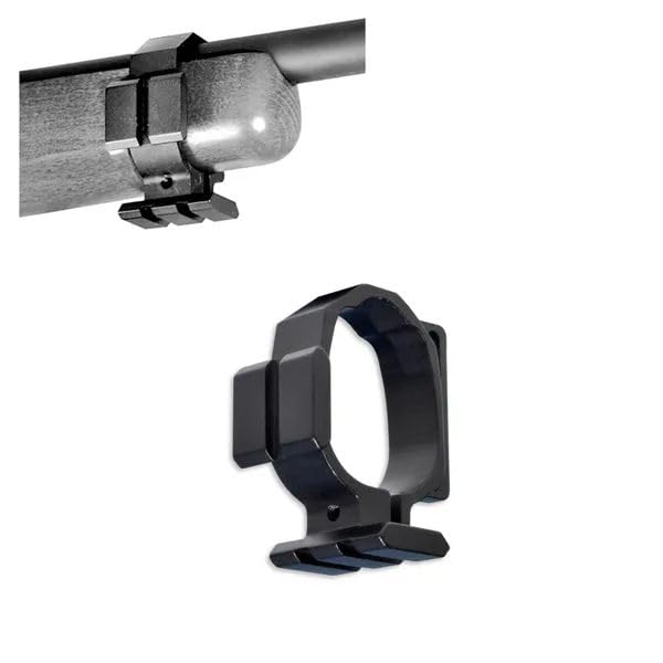TACPOOL Aluminum BarreI Clamp Band for Rugerr 10/22 with Sling Strap Attachment, Durable Matte Black