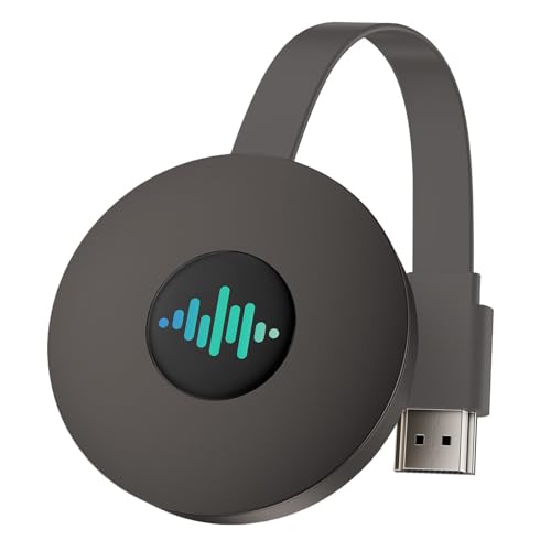 Image of 5G Miracast Dongle, 4K Wireless HDMI Display Dongle Adapter, Screen Mirroring for i-Pad, i-Phone, Android, Tablet, Laptop, Window to HDTV/Monitor/Projector, Compatible DLNA,Miracast, AirPlay