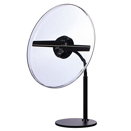 CACACOL 3D Hologram Advertising Display Fan High Bright LED 256 Lights Wi-Fi Holographic Air Fan 12 inch for Business Store Shop Bar Casino Holiday etc CACACOL 3D Hologram Advertising Display Fan High Bright LED 256 Lights Wi-Fi Holographic Air Fan 12 inch for Business Store Shop Bar Casino Holiday etc