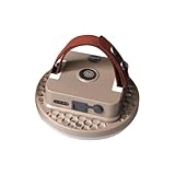 三金商事 ランタン LEDランタン 充電式 1600ルーメン リモコン付 マグネット 吊るし 防水 LEDランプ LEDライト アウトドア キャンプ 車中泊 夜釣り 防災グッズ 停電対策 おしゃれ 1000ルーメン以上 昼光色 電球色 (リモコン付きサンドベージュ)