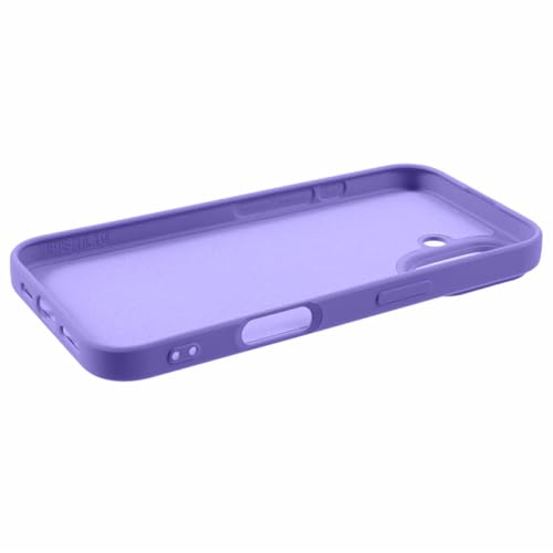 Image of ArmourPro Silicone Back Case for iPhone 16 Soft-Touch Case | Purple