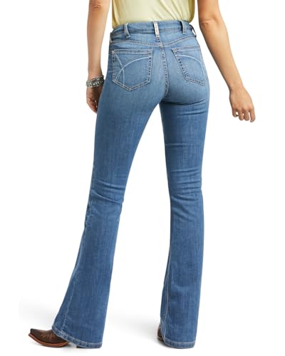 ARIAT Women's Daniela High Rise Bootcut Jeans - 10039602 33 XL Blue4