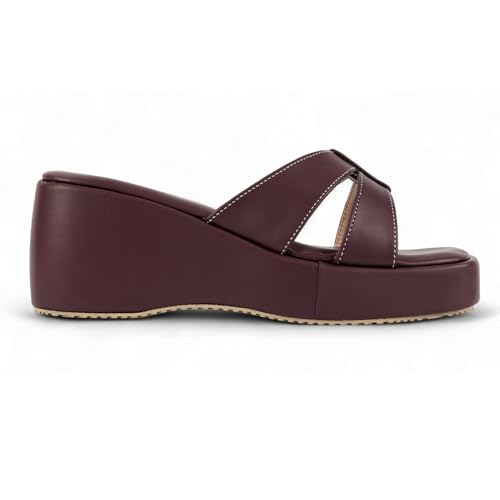Image of IKAGI Women's Wedge Heel Sandals | Comfortable Fashion Platform Wedges