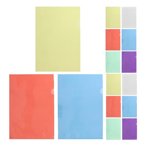 Pochette document transparente A4 lot de 30 chemises imperméables