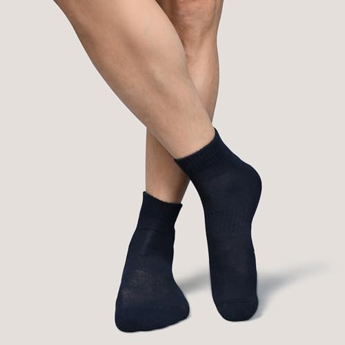 Elina fashion Pairs Mens Ankle Socks Men Pack Of 6 Low Cut Comfort Cushion Casual Socks4