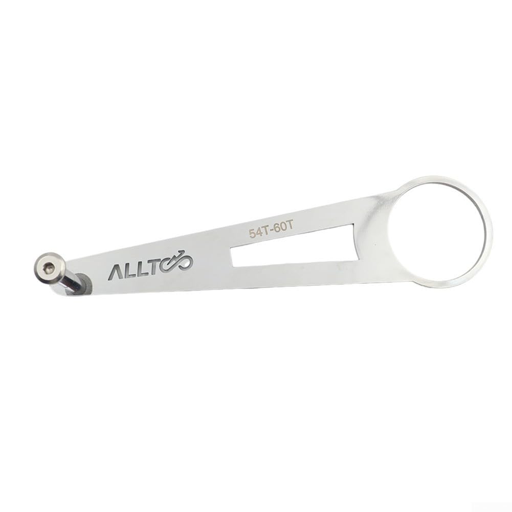 Aluminium Alloy Chain Guide for Birdy Folding Bike 48-53t and 54-60t Single Chainring Silver Lightweight Robust Reliable (54-60T)