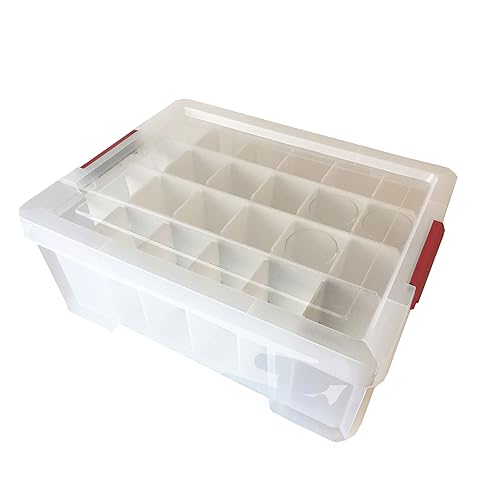 Sundis Glass Store, scatola portaoggetti da 27L in...