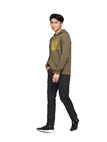 Image of Jack & Jones Men's Cottonblend Regular Fit Hooded Neck Sweatshirt
