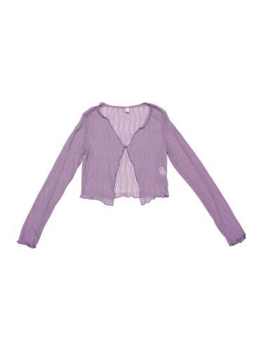 Image of Allegra K Bolero Shrug for Women's Sheer Mesh Tie Front Textured Crop Shrug for Evening Dresses