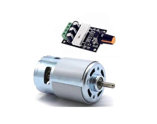 SP Electron DC Motor RS-775 12v High Torque High Power Low Noise Double Ball Bearing 12000RPM With SEN51 PWM DC 6V 12V 24V 28V 3A Motor Speed Regulator Control Switch-image-30