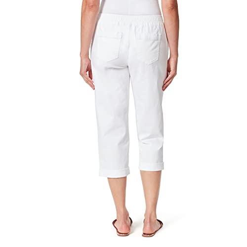 Bandolino womens Utility Pull on High Rise Straight Leg Capri3