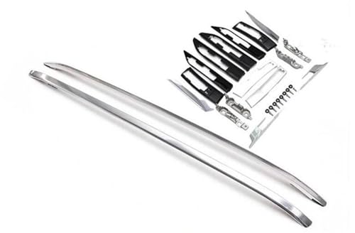 Barres de toit robustes en alliage d'aluminium pour Range Rover Evoque argent