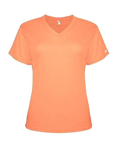 Badger Sports Tri-Blend Ladies' V-Neck Tee - XL - PH