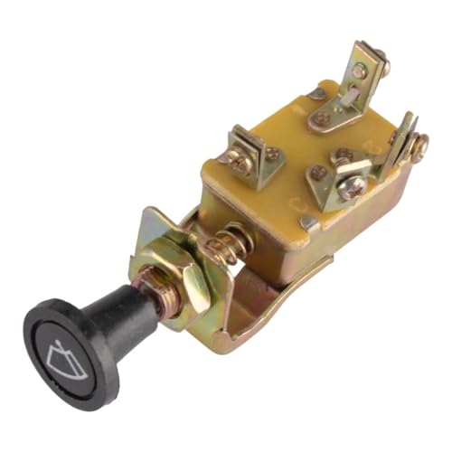 Commutateur d'essuie-glaces avec bouton robuste pour chariots élévateurs GM