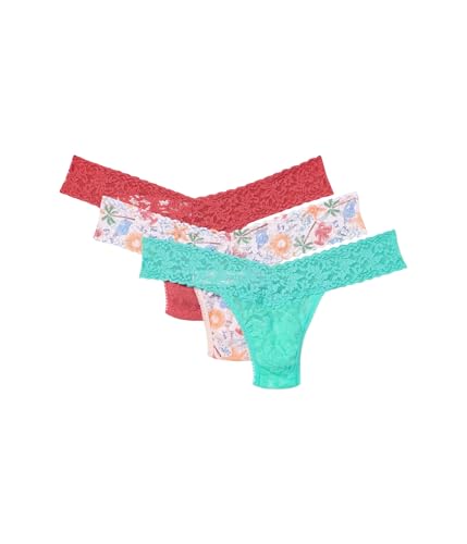 Image of hanky panky - Signature Lace Low Rise Thongs for Women | Lacy Lingerie Underwear | 3 or 5 pack