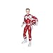 Power Rangers Lightning Collection Mighty Morphin Metallic Red Ranger 6-Inch Premium Collectible Action Figure Toy with Accessories