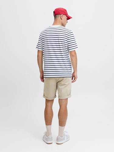 JACK & JONES Herren Chino Shorts Regular Fit 12165604,Crockery,M – Ansicht 5