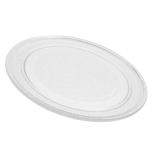 Ciieeo Microwave Turntable Plate Glass Tray for Microwave Oven Cooking and Easy to Clean Sturdy Design for Long Term Use