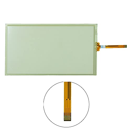Rlfearl Navigation Touch Screen Digitizer Compatible with Toyota 4Runner Panasonic Radio 2014-2019 6.1-inch Entune Audio System Auto Car Stereo Receiver LCD Display Glass Panel Fix Repair