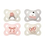 MAM Original S, 0-6 Mon., Winter, 4 Stk, Penguin/Snowman