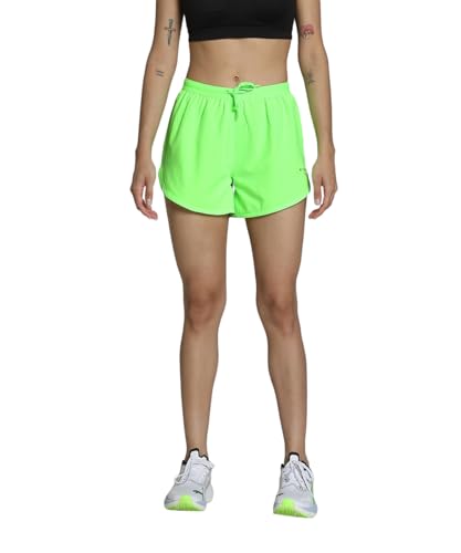 PUMA Shorts x HYROX ULTRAWEAVE Velocity da 4" da Donna XS Green Glare