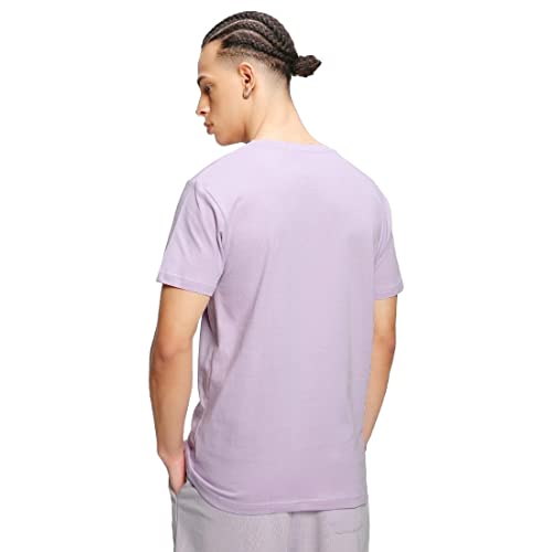 Image of Bewakoof Men's Solid Regular Fit T-Shirt