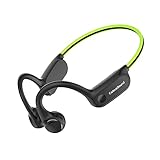 CelsusSound Bone Conduction Headphones with Noise-Canceling MIC, Bluetooth Waterproof Sport Headphon