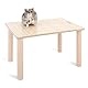 Niteangel Hamster-Spielplattform aus Holz für syrische Zwerghamster, Rennmäuse, Mäuse, Degus oder andere kleine Haustiere (L x B x H): 30 x 21 x 15 cm, Burlywood