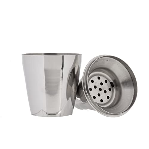 Tablecraft 375 3-Piece Stainless Steel Cocktail Shaker thumb #1