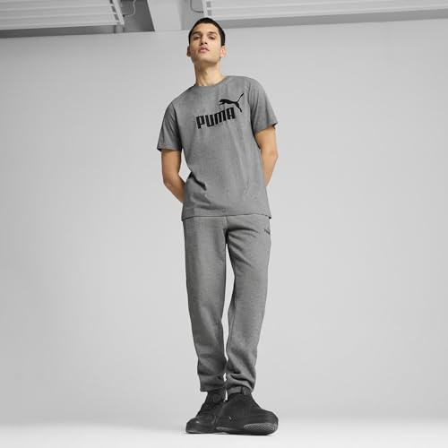 Image of Puma Men Cotton Solid Regular Fit Tees