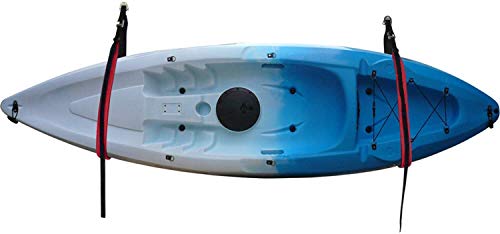 DrSportsUSA Surf Kayak Paddleboard Heavy-Duty Padded Wall Hanger Strap Storage Sling Kayak Hanger Paddleboard Hanger Garage Hanger