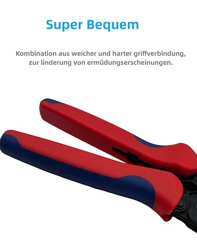 Crimpzangen, Krimpzange - Crimpzange Set - Presszange - Elektrowerkzeug - Aderendhülsenzange (MC-4 Crimpzange)