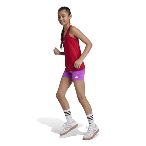 adidas Girl's Techfit Tank, Team Power red 2/White, 11-12 Years