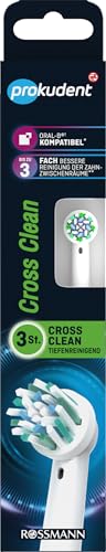 Brossettes universelles Cross Clean Prokudent : lot 3 poils de rechange