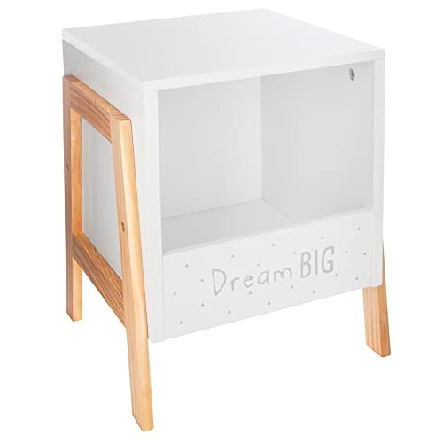 Casier de Rangement Enfant - Blanc 33x40 cm - Atmosphera créateur d'intérieur