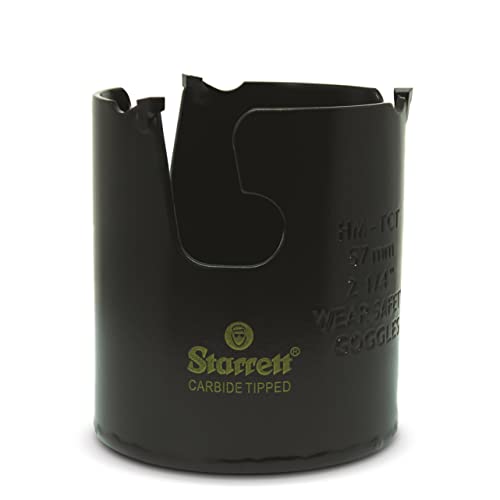 Starrett Tungsten Carbide Tipped Holesaw, MPH0214 Multi Purpose Cut TCT Hole Saw Cutter